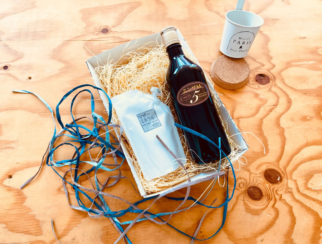 Bセット　（エンザM5とミネラル）サンタさんの塩50ｇ×1プレゼント